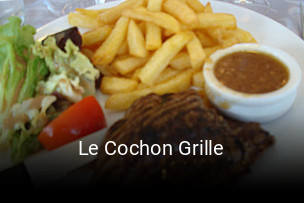 Le Cochon Grille heures d'affaires