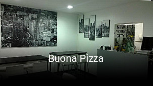 Buona Pizza plan d'ouverture