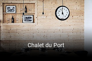 Chalet du Port ouvert