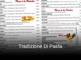 Tradizione Di Pasta plan d'ouverture