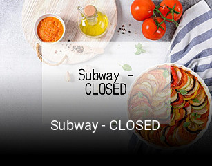 Subway - CLOSED ouvert