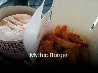 Mythic Burger heures d'affaires