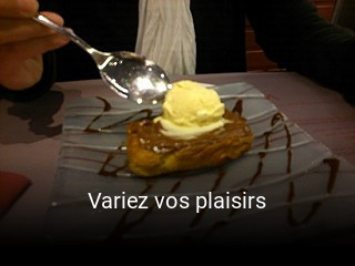 Variez vos plaisirs plan d'ouverture