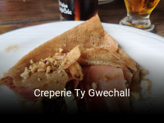 Creperie Ty Gwechall plan d'ouverture