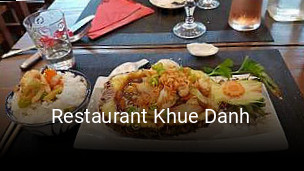 Restaurant Khue Danh plan d'ouverture