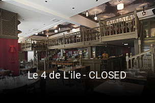 Le 4 de L'ile - CLOSED ouvert