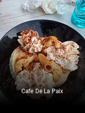 Cafe De La Paix plan d'ouverture