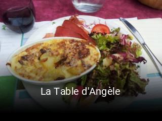 La Table d'Angèle ouvert