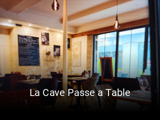 La Cave Passe a Table ouvert