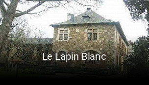 Le Lapin Blanc ouvert