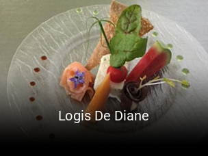 Logis De Diane plan d'ouverture