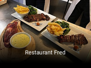 Restaurant Fred plan d'ouverture