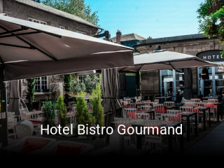 Hotel Bistro Gourmand plan d'ouverture