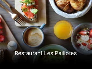 Restaurant Les Paillotes heures d'ouverture