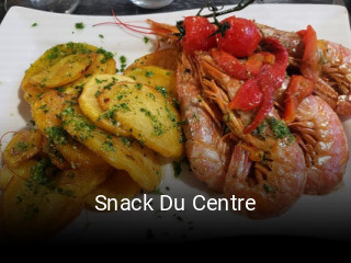 Snack Du Centre ouvert