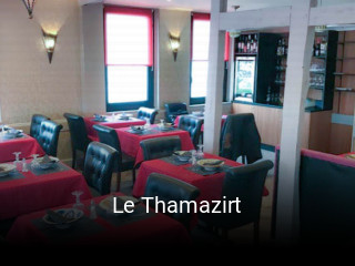 Le Thamazirt plan d'ouverture