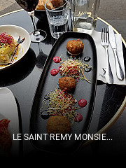 LE SAINT REMY MONSIEUR MANUEL FARIA ouvert