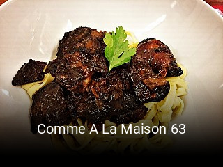 Comme A La Maison 63 ouvert