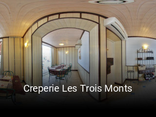 Creperie Les Trois Monts heures d'affaires