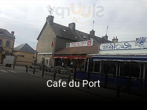 Cafe du Port ouvert