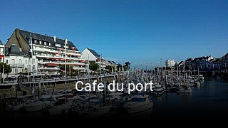 Cafe du port ouvert