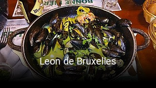 Leon de Bruxelles ouvert