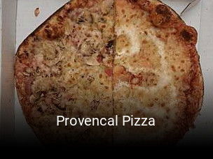 Provencal Pizza ouvert