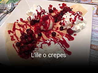 L'ile o crepes heures d'affaires