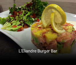 L'Eliandre Burger Bar heures d'ouverture