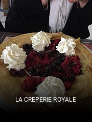 LA CREPERIE ROYALE heures d'ouverture