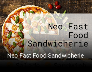 Neo Fast Food Sandwicherie ouvert