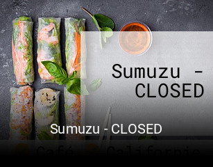 Sumuzu - CLOSED ouvert