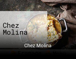 Chez Molina ouvert