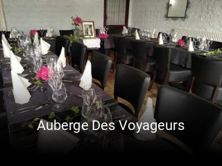 Auberge Des Voyageurs heures d'ouverture