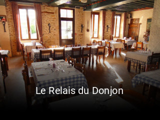 Le Relais du Donjon ouvert