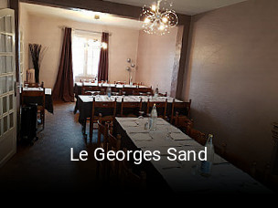 Le Georges Sand heures d'affaires