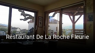 Restaurant De La Roche Fleurie ouvert