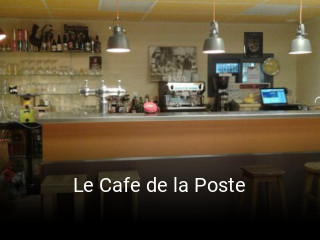 Le Cafe de la Poste plan d'ouverture