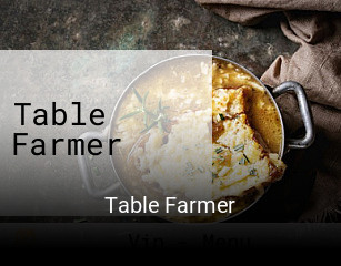 Table Farmer ouvert