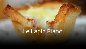 Le Lapin Blanc heures d'affaires