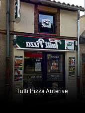 Tutti Pizza Auterive plan d'ouverture