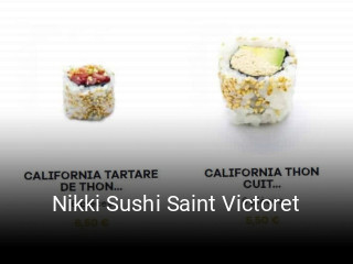 Nikki Sushi Saint Victoret ouvert