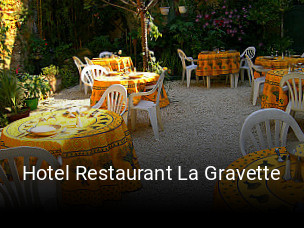 Hotel Restaurant La Gravette plan d'ouverture