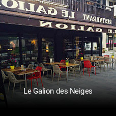 Le Galion des Neiges ouvert