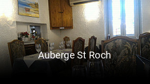 Auberge St Roch heures d'affaires