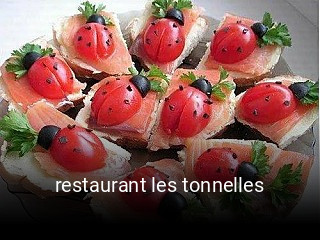 restaurant les tonnelles plan d'ouverture