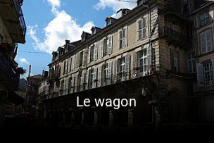 Le wagon plan d'ouverture