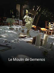 Le Moulin de Gemenos ouvert