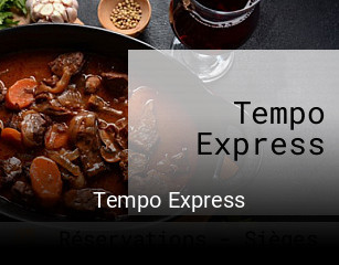 Tempo Express heures d'ouverture