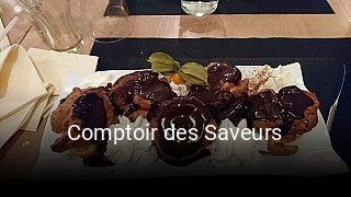 Comptoir des Saveurs plan d'ouverture